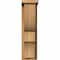 Ekena Millwork Ridgewood Rough Sawn Corbel w/Backplate, Western Red Cedar, 6"W x 10"D x 22"H COR06X10X22RID01RWR - alternate 4